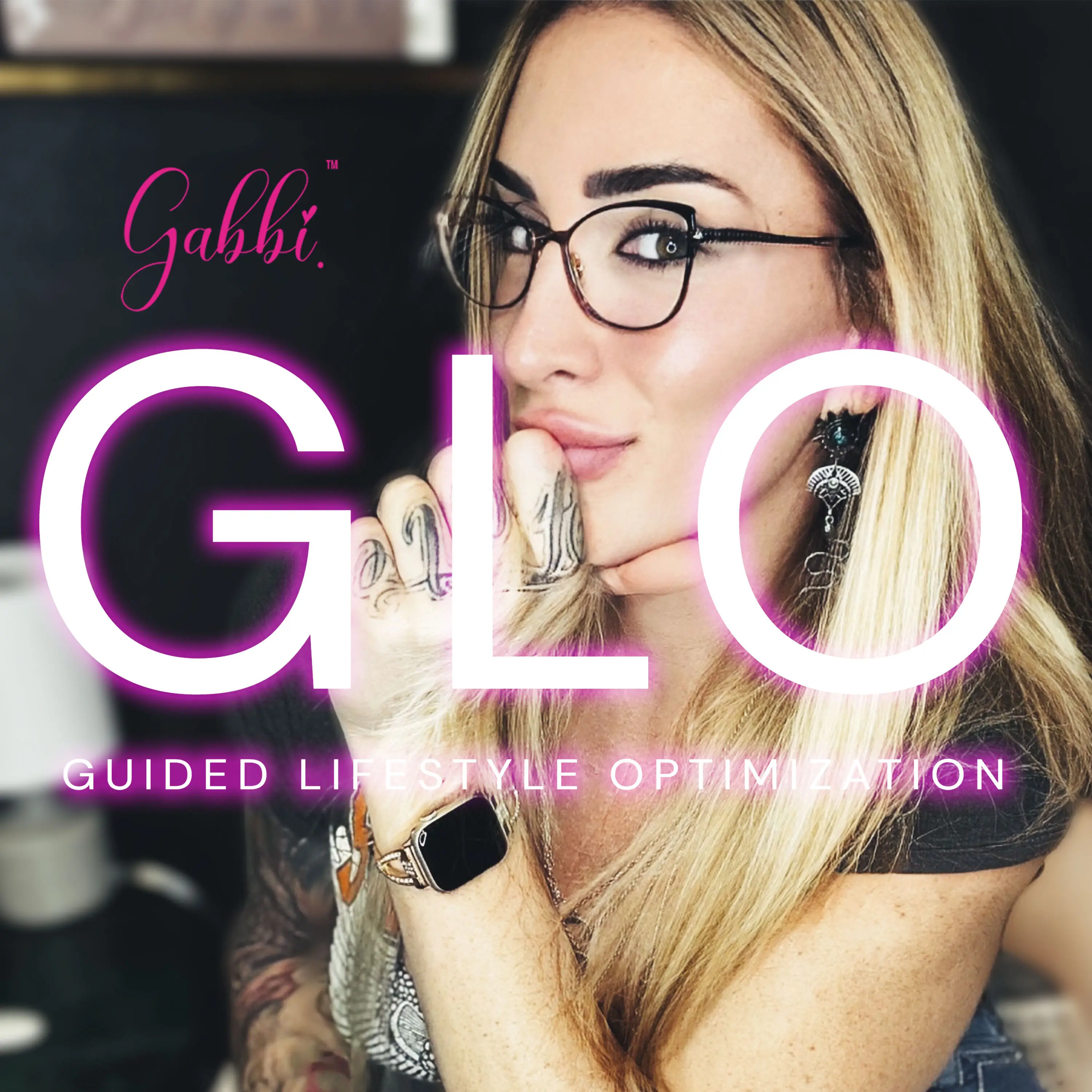 Cover for webinar for GLO by Gabbi